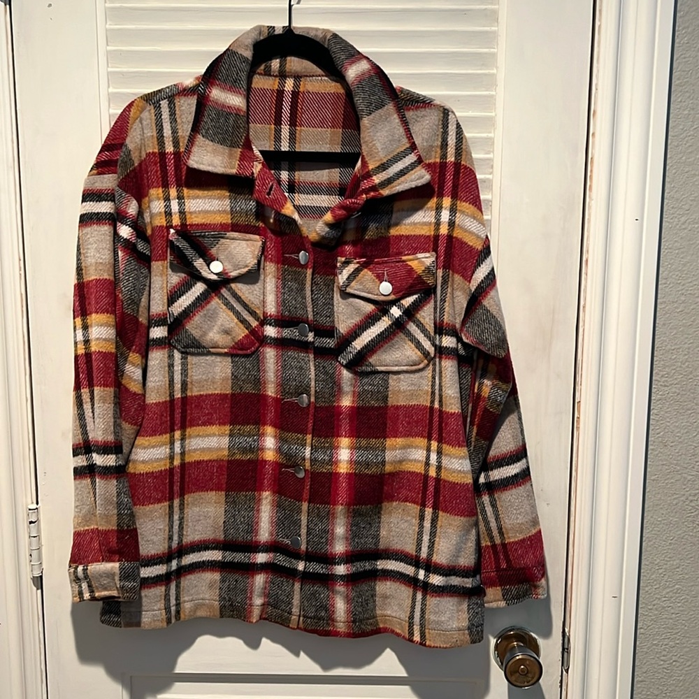 Plaid Amazon jacket